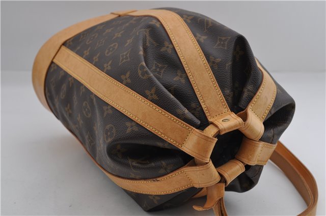 Authentic Louis Vuitton Monogram Randonnee PM Shoulder Bag M42243 LV 1452E