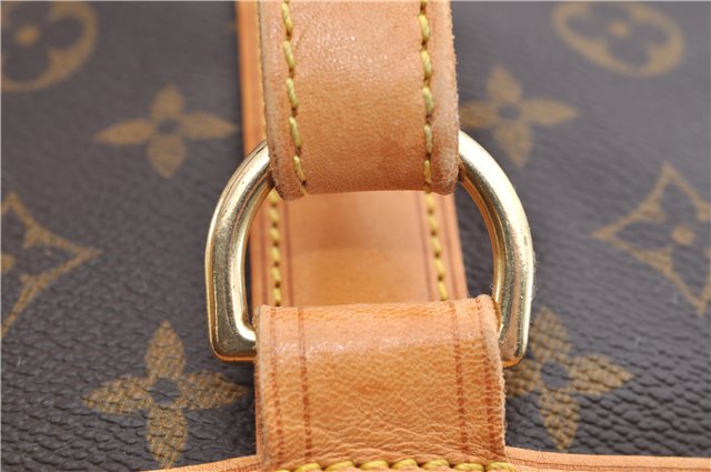 Authentic Louis Vuitton Monogram Randonnee PM Shoulder Bag M42243 LV 1452E