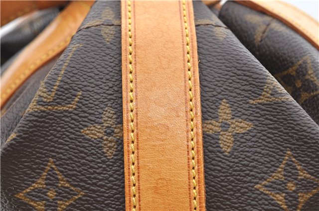 Authentic Louis Vuitton Monogram Randonnee PM Shoulder Bag M42243 LV 1452E