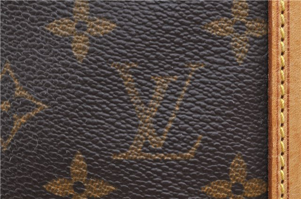 Authentic Louis Vuitton Monogram Randonnee PM Shoulder Bag M42243 LV 1452E