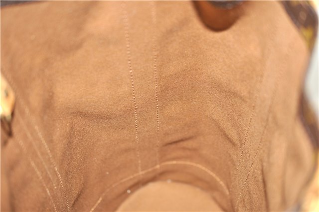 Authentic Louis Vuitton Monogram Randonnee PM Shoulder Bag M42243 LV 1452E