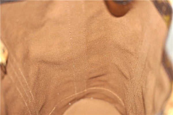 Authentic Louis Vuitton Monogram Randonnee PM Shoulder Bag M42243 LV 1452E