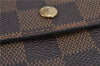 Auth Louis Vuitton Damier Porte Monnaie Billet Carte Credit N61652 Wallet 1452F