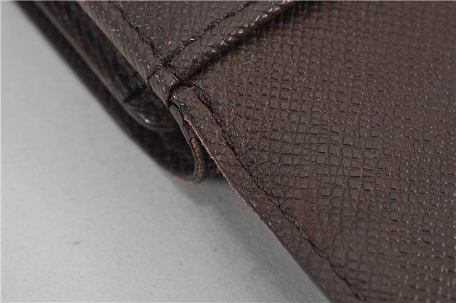 Auth Louis Vuitton Damier Porte Monnaie Billet Carte Credit N61652 Wallet 1452F