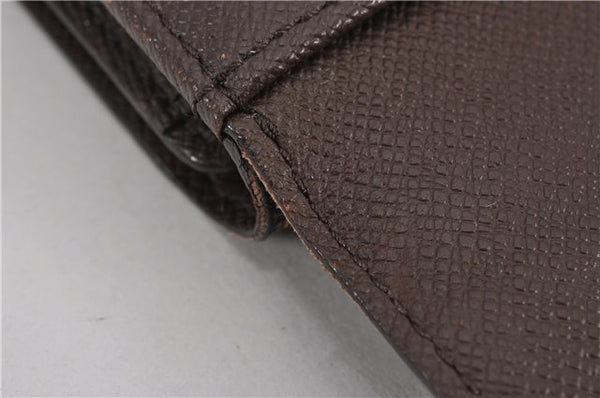 Auth Louis Vuitton Damier Porte Monnaie Billet Carte Credit N61652 Wallet 1452F
