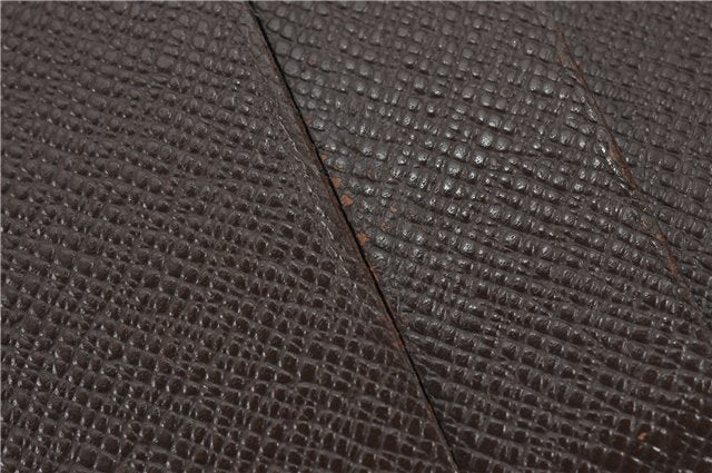 Auth Louis Vuitton Damier Porte Monnaie Billet Carte Credit N61652 Wallet 1452F