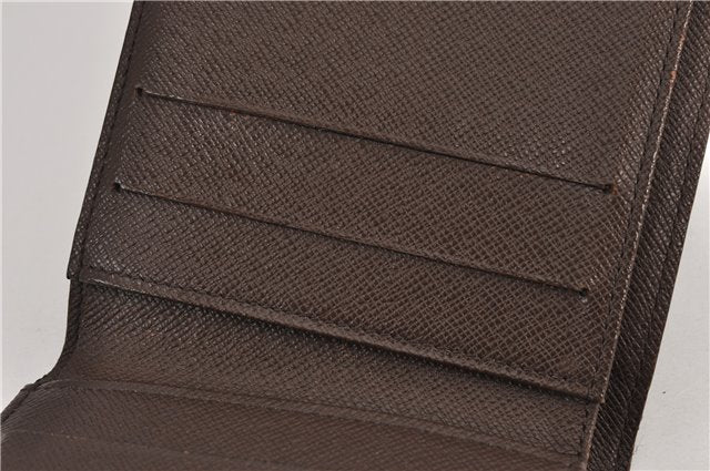 Auth Louis Vuitton Damier Porte Monnaie Billet Carte Credit N61652 Wallet 1452F