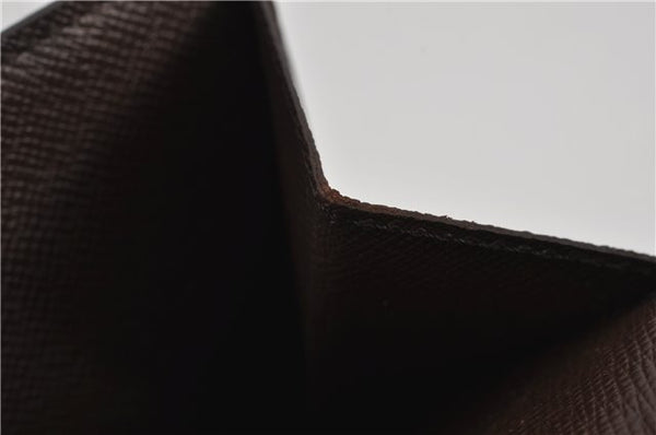 Auth Louis Vuitton Damier Porte Monnaie Billet Carte Credit N61652 Wallet 1452F