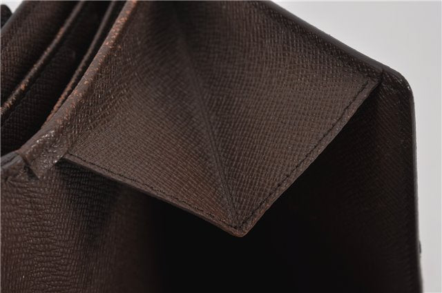 Auth Louis Vuitton Damier Porte Monnaie Billet Carte Credit N61652 Wallet 1452F