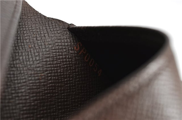 Auth Louis Vuitton Damier Porte Monnaie Billet Carte Credit N61652 Wallet 1452F
