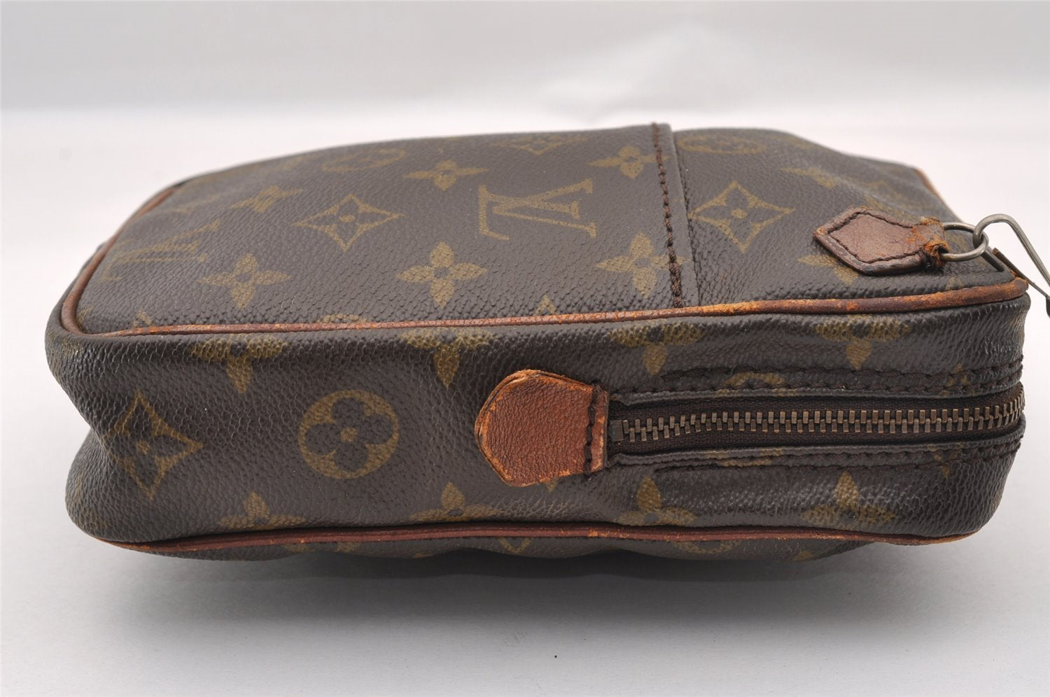 Authentic Louis Vuitton Monogram Danube Shoulder Cross Bag Old Model Junk 1452I