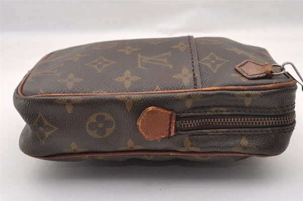 Authentic Louis Vuitton Monogram Danube Shoulder Cross Bag Old Model Junk 1452I