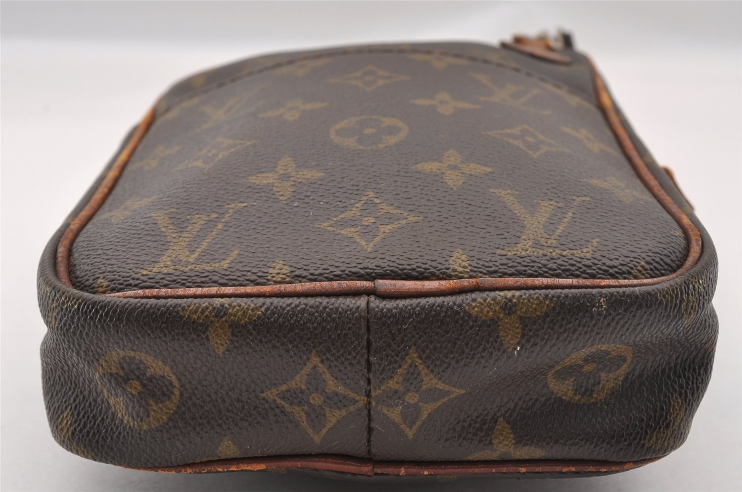 Authentic Louis Vuitton Monogram Danube Shoulder Cross Bag Old Model Junk 1452I