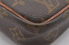 Authentic Louis Vuitton Monogram Danube Shoulder Cross Bag Old Model Junk 1452I
