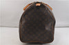 Authentic Louis Vuitton Monogram Keepall 55 Travel Boston Bag M41424 LV 1453E