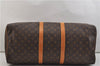 Authentic Louis Vuitton Monogram Keepall 55 Travel Boston Bag M41424 LV 1453E