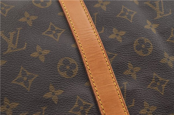 Authentic Louis Vuitton Monogram Keepall 55 Travel Boston Bag M41424 LV 1453E