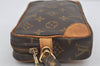 Authentic Louis Vuitton Monogram Marly Dragonne PM M51827 Clutch Hand Bag 1453I