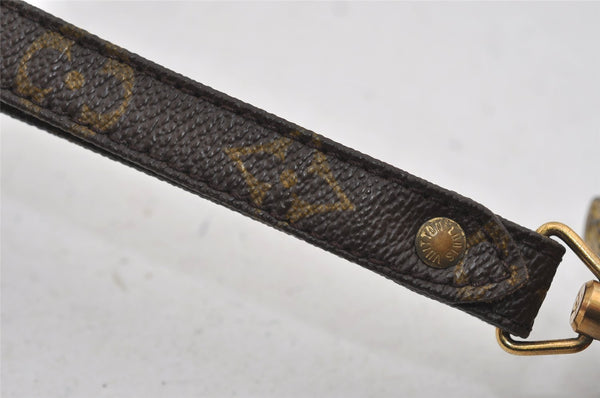 Authentic Louis Vuitton Monogram Marly Dragonne PM M51827 Clutch Hand Bag 1453I