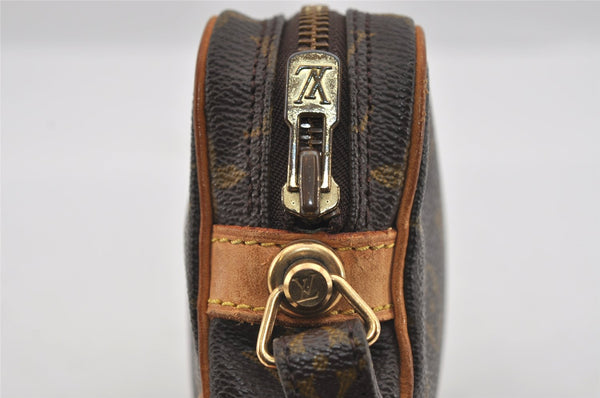 Authentic Louis Vuitton Monogram Marly Dragonne PM M51827 Clutch Hand Bag 1453I