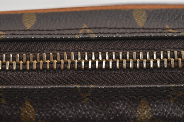 Authentic Louis Vuitton Monogram Marly Dragonne PM M51827 Clutch Hand Bag 1453I