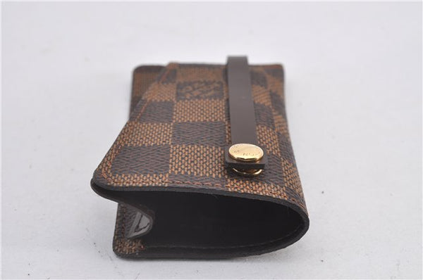 Authentic Louis Vuitton Damier Clochette PM Key Case N62661 LV 1454F