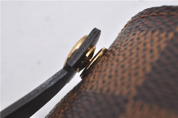 Authentic Louis Vuitton Damier Clochette PM Key Case N62661 LV 1454F