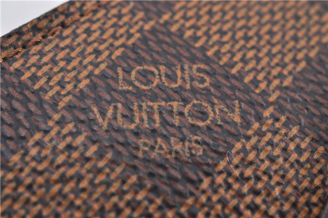 Authentic Louis Vuitton Damier Clochette PM Key Case N62661 LV 1454F