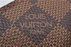 Authentic Louis Vuitton Damier Clochette PM Key Case N62661 LV 1454F