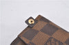 Authentic Louis Vuitton Damier Clochette PM Key Case N62661 LV 1454F