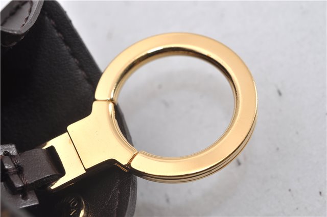 Authentic Louis Vuitton Damier Clochette PM Key Case N62661 LV 1454F