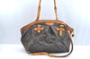 Authentic Louis Vuitton Monogram Tivoli GM Hand Tote Bag M40144 LV Junk 1454H