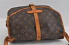Authentic Louis Vuitton Monogram Saumur 30 Shoulder Cross Bag M42256 LV 1454I