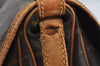 Authentic Louis Vuitton Monogram Saumur 30 Shoulder Cross Bag M42256 LV 1454I