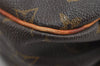 Authentic Louis Vuitton Monogram Saumur 30 Shoulder Cross Bag M42256 LV 1454I