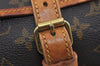 Authentic Louis Vuitton Monogram Saumur 30 Shoulder Cross Bag M42256 LV 1454I