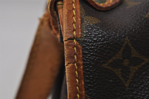 Authentic Louis Vuitton Monogram Saumur 30 Shoulder Cross Bag M42256 LV 1454I