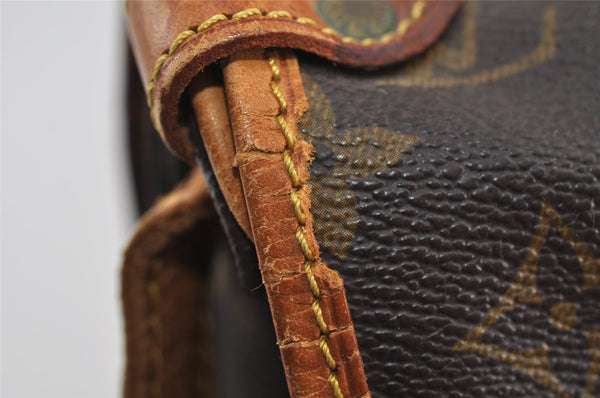 Authentic Louis Vuitton Monogram Saumur 30 Shoulder Cross Bag M42256 LV 1454I