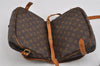Authentic Louis Vuitton Monogram Saumur 30 Shoulder Cross Bag M42256 LV 1454I