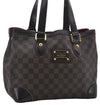 Authentic Louis Vuitton Damier Hampstead PM Shoulder Tote Bag N51205 LV 1455E