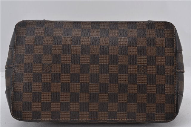 Authentic Louis Vuitton Damier Hampstead PM Shoulder Tote Bag N51205 LV 1455E
