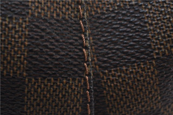 Authentic Louis Vuitton Damier Hampstead PM Shoulder Tote Bag N51205 LV 1455E