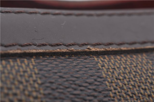 Authentic Louis Vuitton Damier Hampstead PM Shoulder Tote Bag N51205 LV 1455E