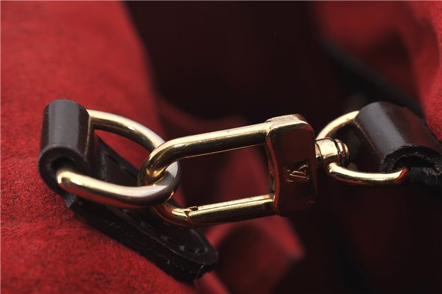 Authentic Louis Vuitton Damier Hampstead PM Shoulder Tote Bag N51205 LV 1455E