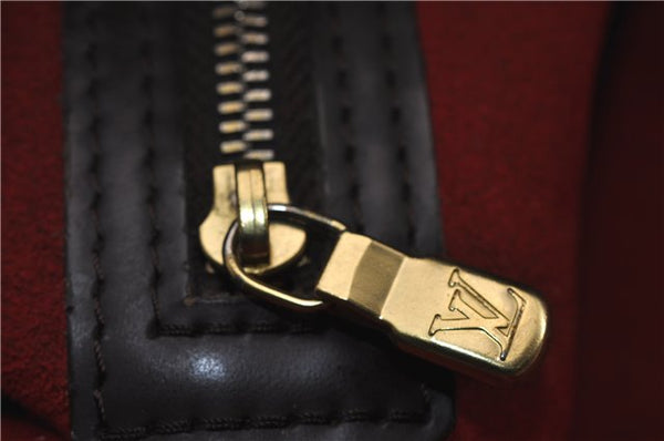 Authentic Louis Vuitton Damier Hampstead PM Shoulder Tote Bag N51205 LV 1455E