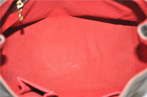 Authentic Louis Vuitton Damier Hampstead PM Shoulder Tote Bag N51205 LV 1455E