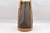 Authentic Louis Vuitton Monogram Bucket GM Shoulder Tote Bag M42236 Junk 1455I