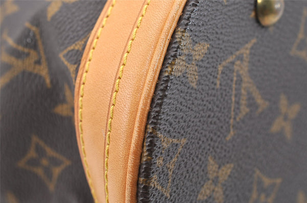 Authentic Louis Vuitton Monogram Bucket GM Shoulder Tote Bag M42236 Junk 1455I
