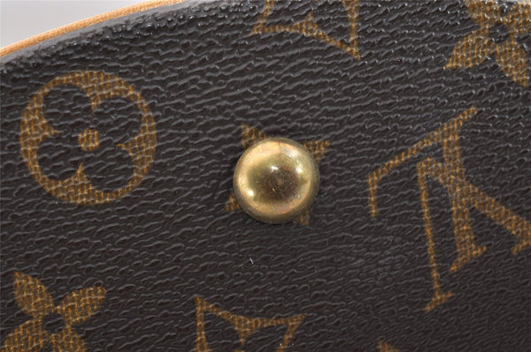 Authentic Louis Vuitton Monogram Bucket GM Shoulder Tote Bag M42236 Junk 1455I