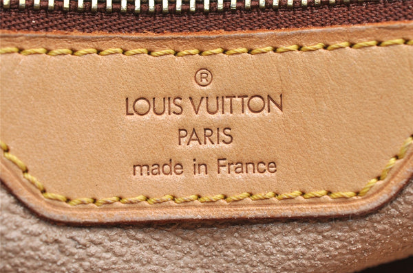 Authentic Louis Vuitton Monogram Bucket GM Shoulder Tote Bag M42236 Junk 1455I